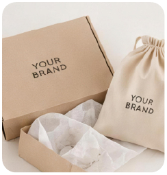 Custom branded packaging