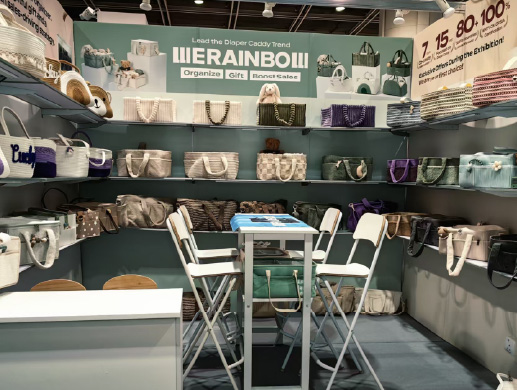WERAINBOW international trade show booth