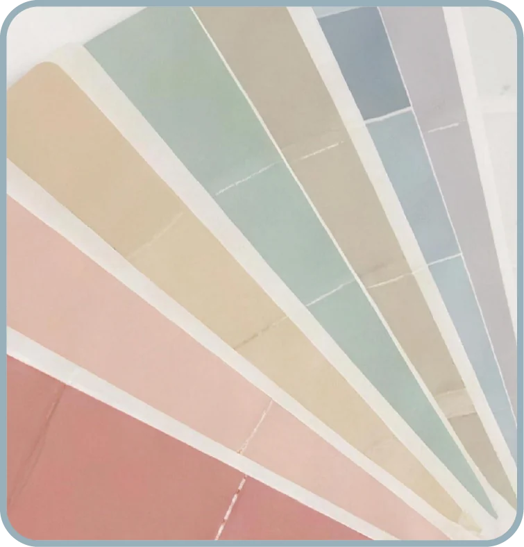 Color customization swatches