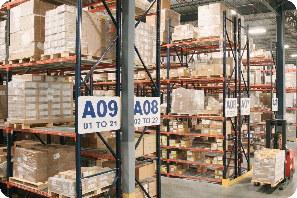 WERAINBOW warehouse and inventory